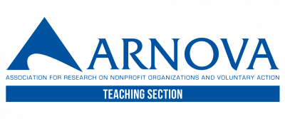 Association for Research on Nonprofit Organizations and Voluntary Action (ARNOVA) - Teaching Section logo